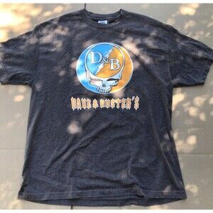 Vintage Y2K Grateful Dead Dave and Busters T Shirt Mens Large Steal Your Face XL